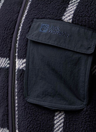 Lacivert Kadın Regular Fit Ceket A60058FELSLICHT CHECK JKT M