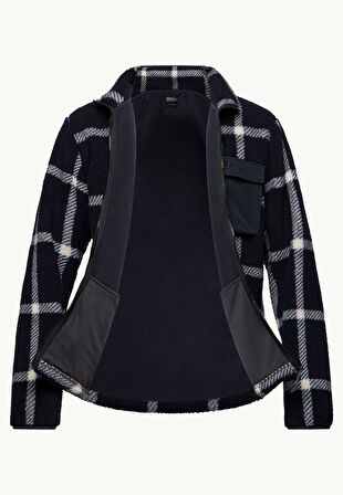 Jack Wolfskin Felslicht Check JKT M Erkek Outdoor Ceket A60058-C0413 Dark Navy