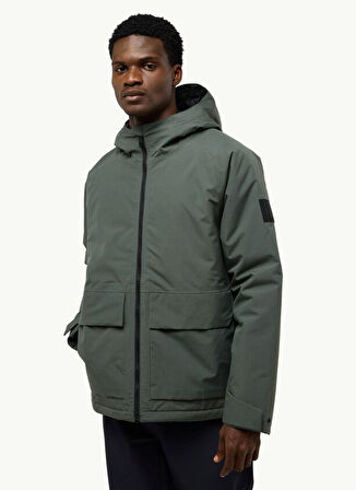 Antrasit Erkek Kapüşon Yaka Regular Fit Ceket A60205TEMPELTOR JKT M