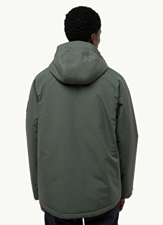 Antrasit Erkek Kapüşon Yaka Regular Fit Ceket A60205TEMPELTOR JKT M