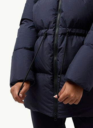 Lacivert Kadın Kapüşon Yaka Regular Fit Ceket A60213KIRSCHALLEE JKT W