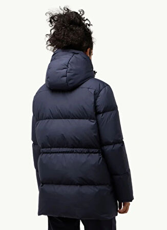 Lacivert Kadın Kapüşon Yaka Regular Fit Ceket A60213KIRSCHALLEE JKT W
