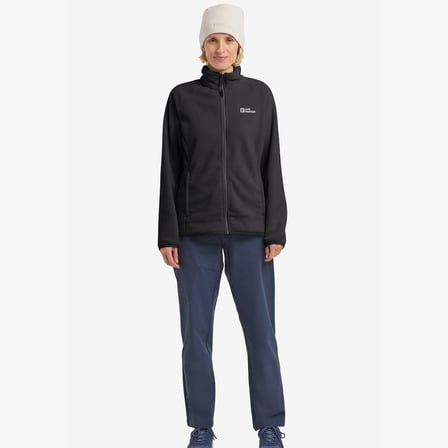 Jack Wolfskin Moonrise Kadın Siyah Outdoor Polar
