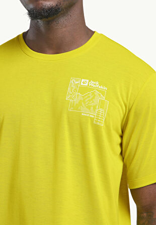 Jack Wolfskin Vonnan Graphıc T M Erkek Tişört A62314TR