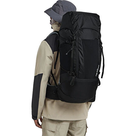Jack Wolfskin Trailflair M 50 Unisex Sırt Çantası Siyah-50 Litre