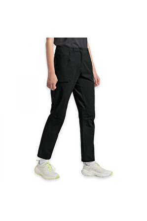 Jack Wolfskin A63782 Prelight Stride Pants W Siyah Kadın Pantolon