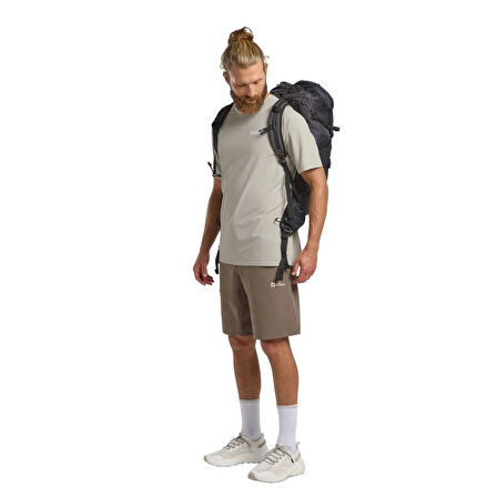 Jack Wolfskin A63784-5719 Prelight Stride Shorts M Erkek Spor Şort