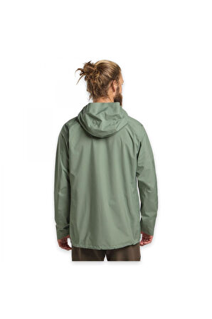 Jack Wolfskin A63769 Prelight  M Yağmurluk Yeşil Erkek Outdoor