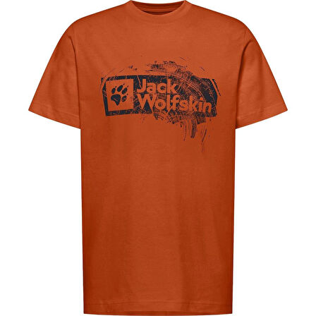 Jack Wolfskin Brand Tee Erkek T-Shirt
