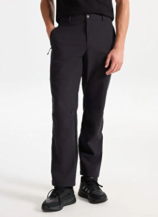 Jack Wolfskin A65300_6000-TREK TERRAIN PANTS M Siyah Normal Bel Normal Düz Erkek Outdoor Pantolonu