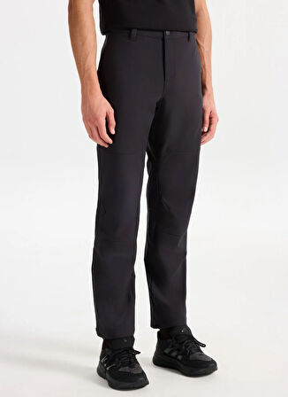 Jack Wolfskin A65300_6000-TREK TERRAIN PANTS M Siyah Normal Bel Normal Düz Erkek Outdoor Pantolonu