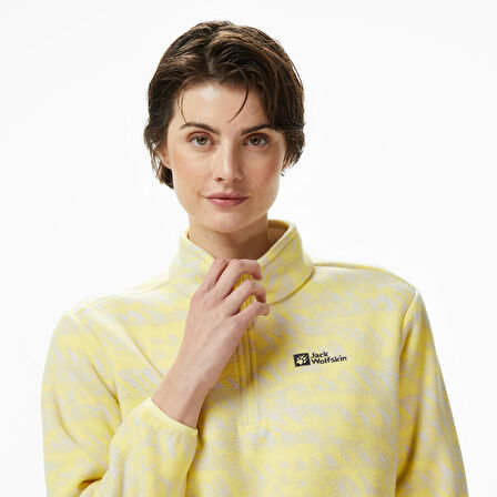 Jack Wolfskin Big Sky Kadın Sarı Outdoor Polar