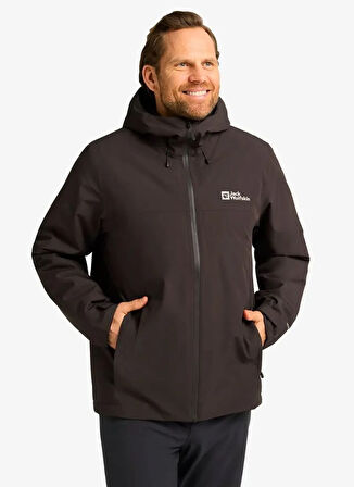 Jack Wolfskin A61870_D0108-WISPER INS JKT M Kahve Normal Düz Erkek Ceket