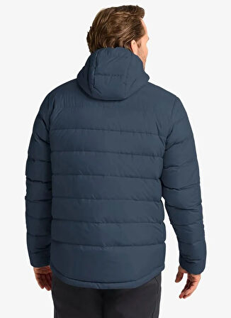 Jack Wolfskin 1207671_T0352-ATHER DOWN HOODY M RD Lacivert Düz Erkek Mont