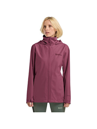 Jack Wolfskın Traıltıme 2l Jkt W Kadın Raisin Outdoor Ceketi A63902-8753