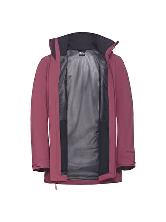 Jack Wolfskın Traıltıme 2l Jkt W Kadın Raisin Outdoor Ceketi A63902-8753