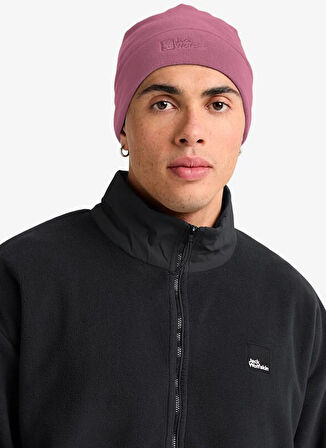Jack Wolfskin 1909852-5114-REAL STUFF BEANIE Pembe Unisex Bere