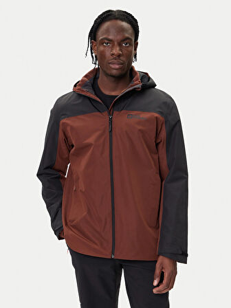 Jack Wolfskın Taubenberg 3ın1 Jkt M Erkek Hot Choc Outdoor Ceketi 1115311-d0107