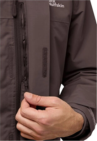 Jack Wolfskın Altenberg 3ın1 Jkt M Erkek Peat Outdoor Ceketi A61864-d0108