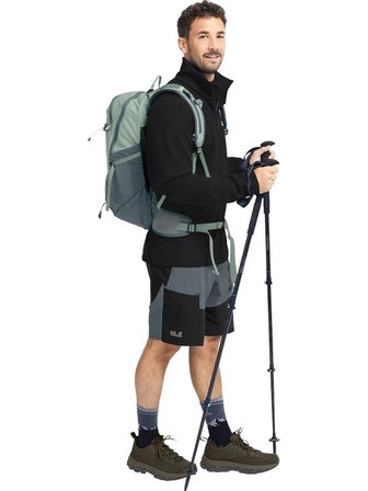 Jack Wolfskin Rıdge Hıke Fz M Erkek Polar Siyah A65840-6000