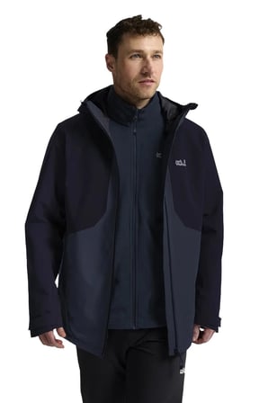 Jack Wolfskin Stonetrail 3in1 Erkek Outdoor Mont