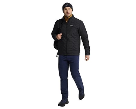 Jack Wolfskin FLEXTREK INS JKT M Erkek Outdoor Ceket A66334-6000 Siyah
