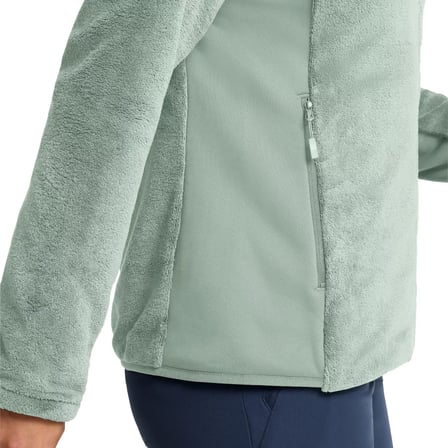 Jack Wolfskin Rotwand FZ Kadın Outdoor Ceketi - Green Zinnia