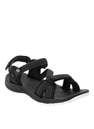 Jack Wolfskin Siyah Kadın Sandalet 4019041-6069 LAKEWOOD RIDE SANDAL W