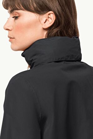 Jack Wolfskin Stormy Point 2L Kadın Su Geçirmez Outdoor Montu  1111202-6000