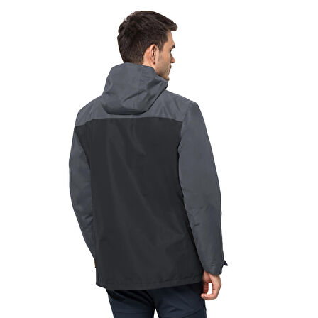 Jack Wolfskin Taubenberg 3IN1 Erkek Su Geçirmez Outdoor Mont