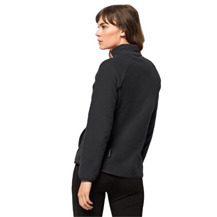 Jack Wolfskin Siyah Kadın Kapüşonlu Termal Zip Ceket 1115621-6000 MOONRISE 3IN1 JKT W