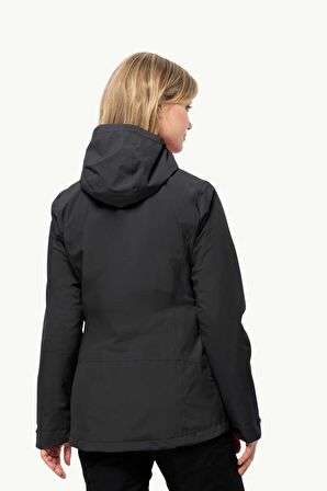 Jack Wolfskin Moonrise 3in1 Kadın Outdoor Mont 1115621-6000