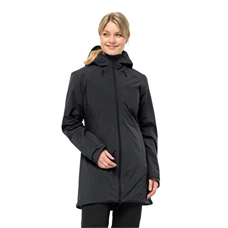 Jack Wolfskin Heidelstein INS JKT W Kadın Outdoor Ceket 1115681-6000 Black