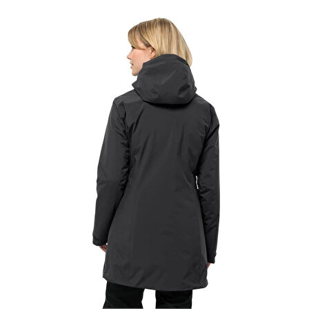 Jack Wolfskin Heidelstein INS JKT W Kadın Outdoor Ceket 1115681-6000 Black