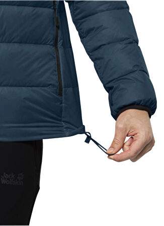 Jack Wolfskin Mavi Erkek Zip Ceket 1206622-4133 DNA TUNDRA DOWN JKT M