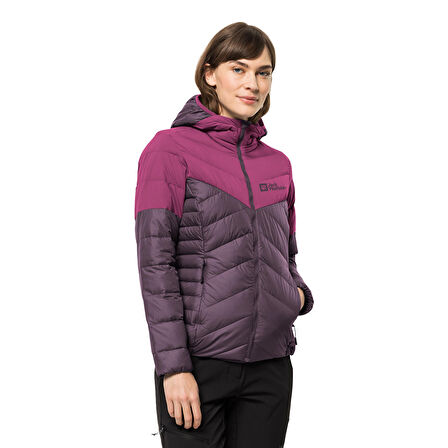 Jack Wolfskin Tundra Down Hoody Kadın Outdoor Mont  1206642-2042