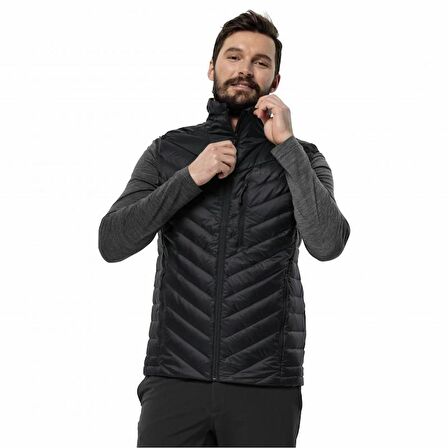 Jack Wolfskin 1207161-6350 Passamani Down Vest M Erkek Yelek