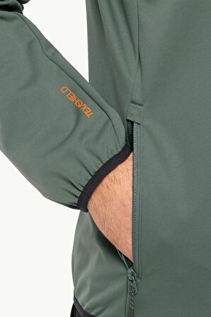 Jack Wolfskin Feldberg Hoody Erkek Softshell Mont 1306922-4311
