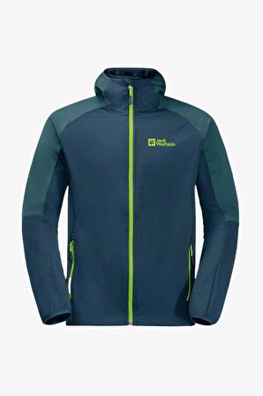 Jack Wolfskin Feldberg Hoody M Yeşil Erkek Mont 1306922-1274