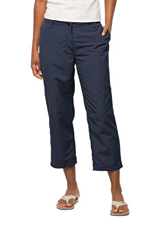 Jack Wolfskin Lacivert Kadın Outdoor Pantolonu 1508361_1010_KALAHARI 7/8 PANTS W