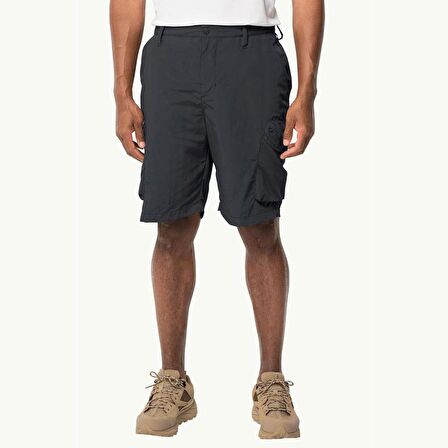 Jack Wolfskin Antrasit Erkek Kargo Şort 1508381_6350 KALAHARI CARGO M