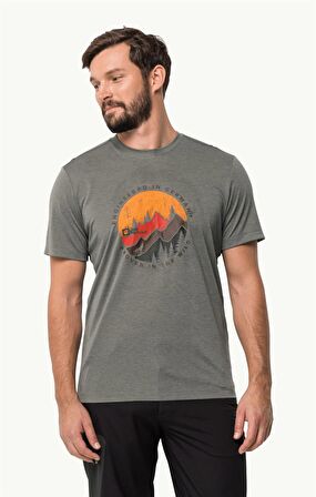 Jack Wolfskin Hiking S/S Erkek T-Shirt