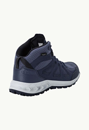 Jack Wolfskin 4051331_1388 Woodland 2 Texapore Mid W Graphite Kadın Outdoor Bot
