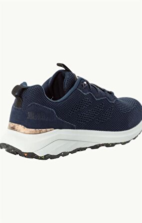 Jack Wolfskin Lacivert Erkek Outdoor Ayakkabısı 4056661_1010 DROMOVENTURE KNIT LOW