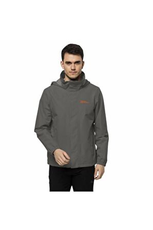 Jack Wolfskin STORMY POINT 2L JKT M Gri Erkek Mont