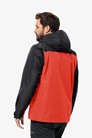 Jack Wolfskin Taubenberg 3In1 Jkt M Erkek Kırmızı Mont 1115311-2193