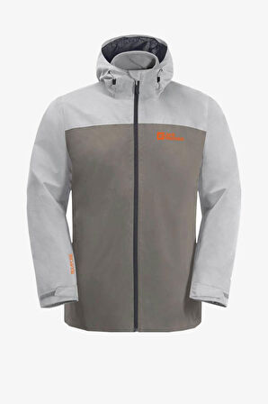 Jack Wolfskin Taubenberg 3In1 Jkt M Erkek Gri Mont 1115311-6185