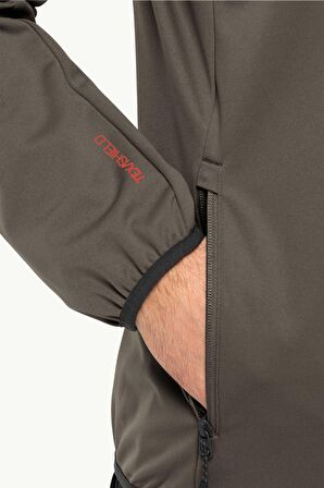 Jack Wolfskin Feldberg Hoody Erkek Softshell Mont 1306922-5719