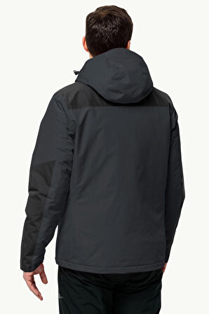 Jack Wolfskin JASPER INS JKT M Antrasit Erkek Mont 