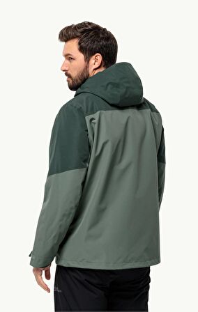 Jack Wolfskin Glaabach 3In1 JKT M Erkek Outdoor Ceket
